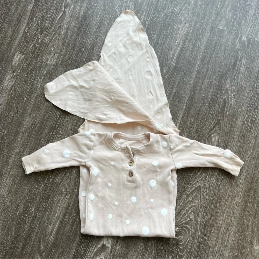 Make make organics‎ knotted sleepgown. 0-3 Months